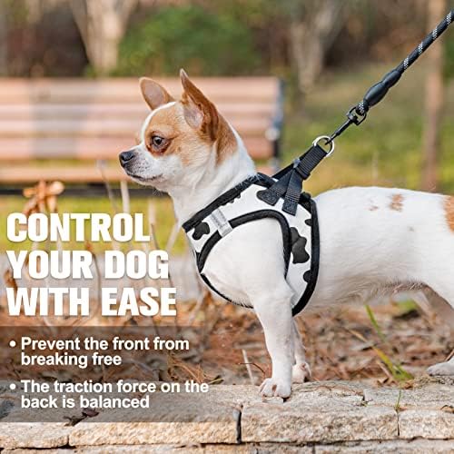 BEAUTYZOO Small Dog Harness and Leash Set, No Pull Puppy Pet Vest - Image 5