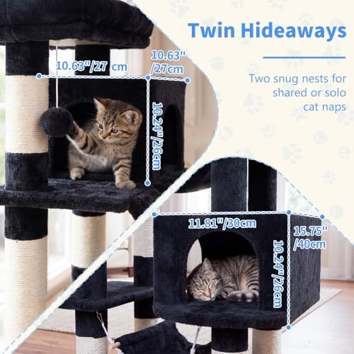 Heybly Cat Tree, 71-Inch-Tall Tower - Image 3