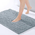 FRESHMINT Large Chenille Bathroom Rugs Mat 36"x24", Non-Slip Bath Mat by FRESHMINT