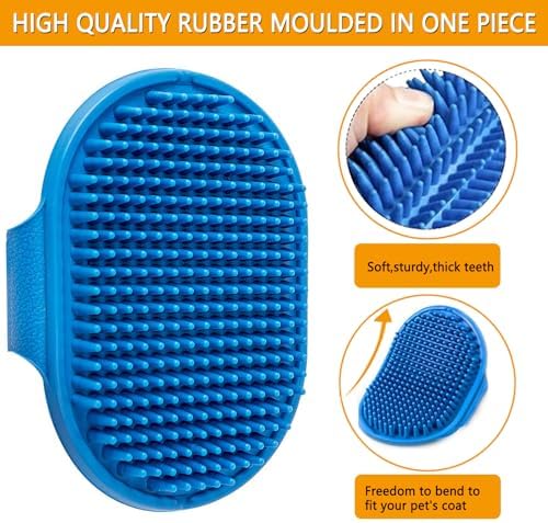 ROPO Dog Bath Brush, Dog Shampoo Brush - Image 4
