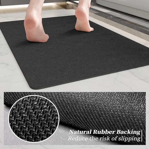 Bathroom Mat Rugs Sets 2 Piece Stone Bath Mats - Image 3