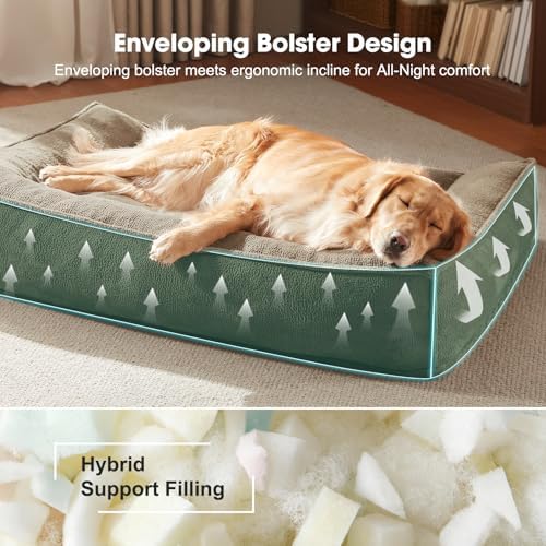 FURTIME XXL Orthopedic Dog Beds Large Sized Dog, Extra Thick Dog Couch 48" - Image 3