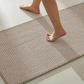 TYUU Bathroom Rugs Non Slip Washable, Super Absorbent Thin Bath Mat Quick Dry by TYUU
