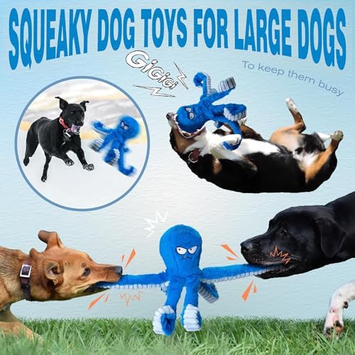 LEGEND SANDY Tough Dog Toys, Stuffed Chew Large Dog Toys to Keep Them Busy - Image 6