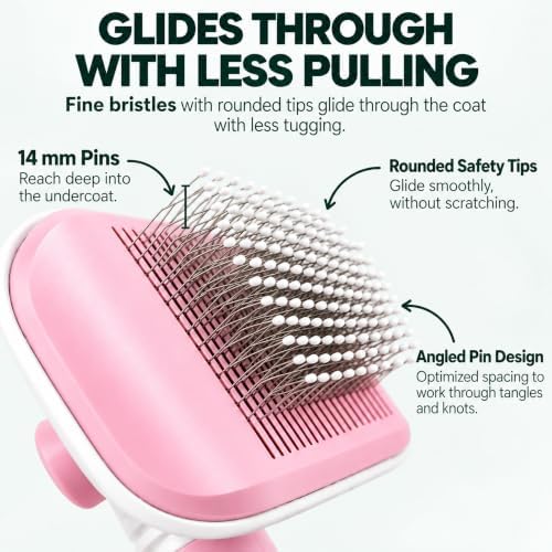 Premium Deshedding Slicker Brush - Image 4