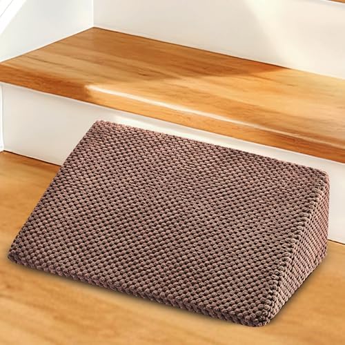 Dog Ramp for Stairs for Small & Senior Dogs and Cats – Non-Slip Stair Wedges by inanil