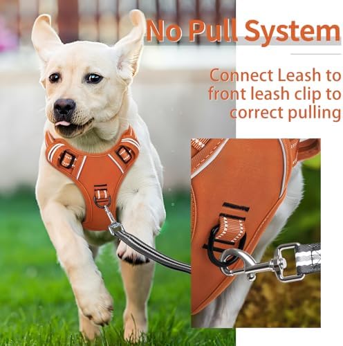 HEELE Dog Harness for Large Dogs No Pull Dog Vest Harness for Large Dog - Image 4