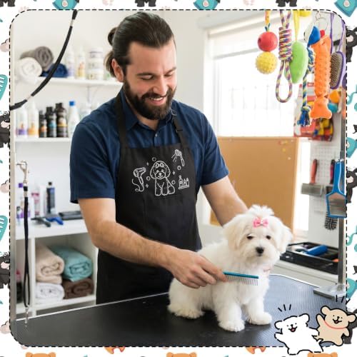 Dog Grooming Apron Waterproof Hair Resistant - Image 7