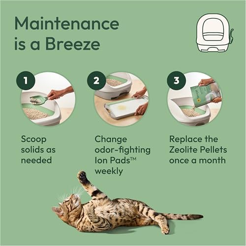 Purina Tidy Cats Breeze Covered Cat Litter Box System Kit - Image 6