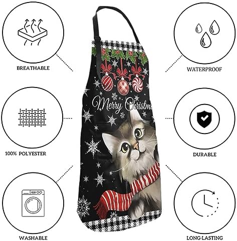 Giwawa Apron Unisex Resistant 33 x 28 inches - Image 6