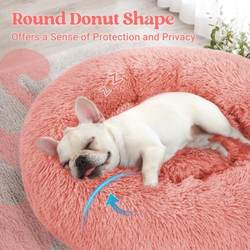 rabbitgoo Calming Cat Beds for Indoor Cats, 27 inches - Image 4
