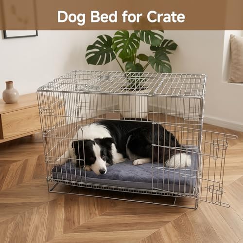 Waterproof Dog Bed for Crate, Washable Reversible Outdoor Kennel Pad - Image 5