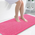 OLANLY Bathroom Runner Rugs 47x24, Extra Soft Absorbent Chenille Bath Rugs by OLANLY