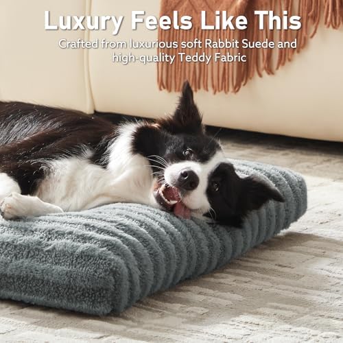 FURTIME Washable XXL Dog Bed for Extra Large Dogs, Giant Dog Crate Beds - Image 3