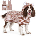 SHERCHPRY Dog Bathrobe Absorbent Microfiber Pet Drying Robe by SHERCHPRY