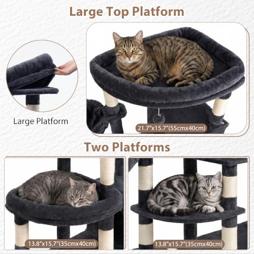 Gitelsnour Cat Tree Tower, Sturdy Structure - Image 2