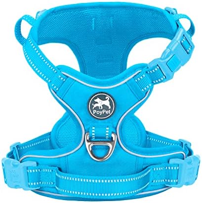 PoyPet No Pull Dog Harness, Reflective Vest by PoyPet