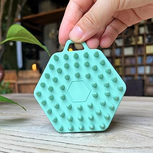 Premium Sensory Brush for Kids or Autism, Soft Silicone Body Scrubber, 2 in 1 - Image 4