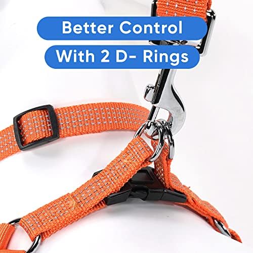 Pawtitas Reflective Step-in Dog Harness – Adjustable No-Pull Vest - Image 4