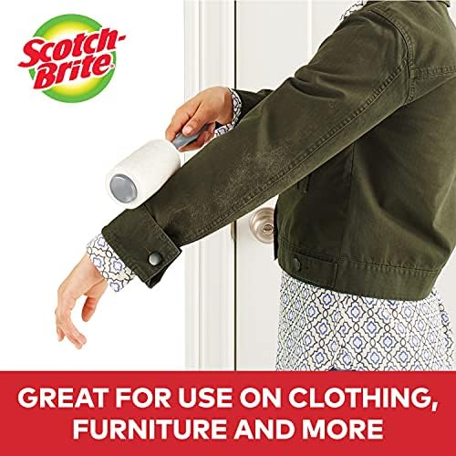 Scotch-Brite Lint Roller Value Pack, Works Great On Pet Hair, 5 Rollers - Image 3