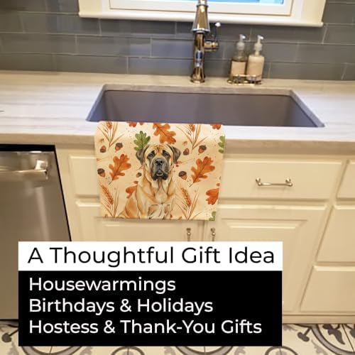 Caroline's Treasures English Mastiff Dogs Kitchen Towel 15x25 in - Image 5