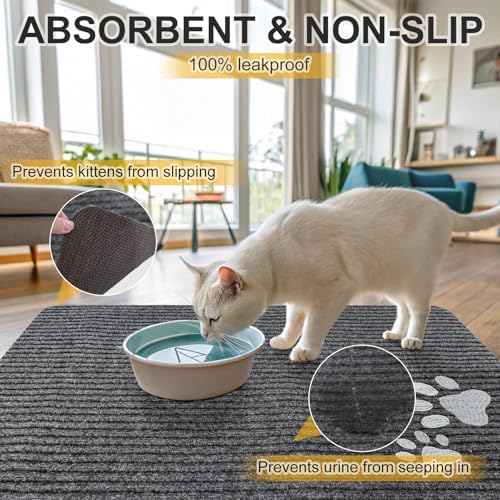 BEAUTYZOO Cat Litter Mat, Waterproof - Image 4