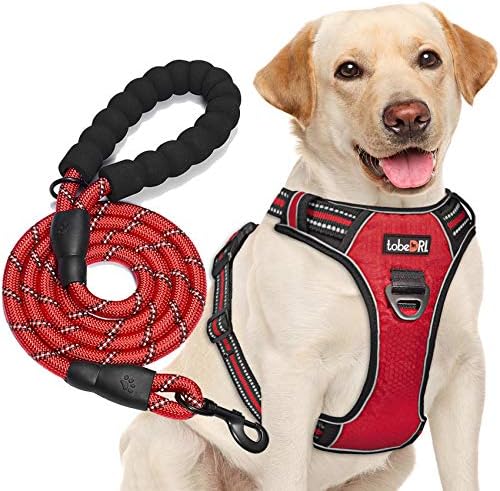 tobeDRI No Pull Dog Harness Adjustable Reflective Oxford Easy Control Medium by tobeDRI
