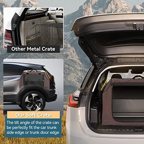 PETSFIT Soft Dog Crate, Travel Dog Crate - Image 3