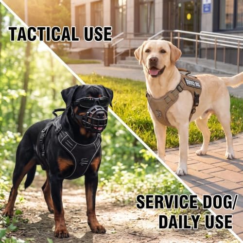 Dog Harness and Leash Set for Small Dogs, No Pull Tactical Dog Harness - Image 2