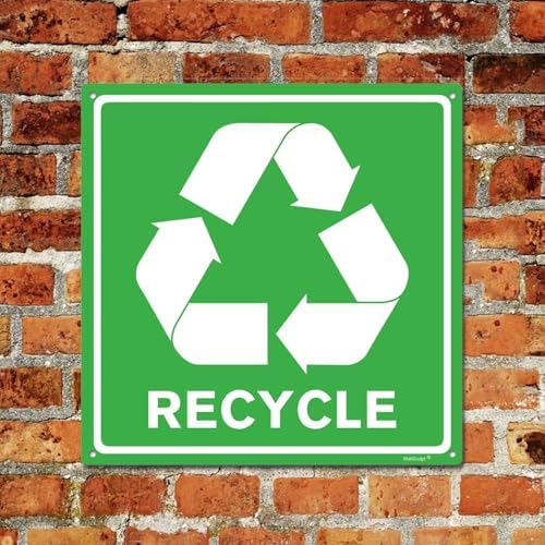 Recycle Aluminum Metal Sign | Indoor Outdoor UV Stable & Weatherproof | Home - Image 3