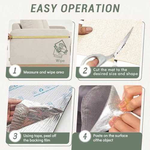 Anti Cat Scratch Furniture Protector, Couch Protector from Cat Claws - Image 5