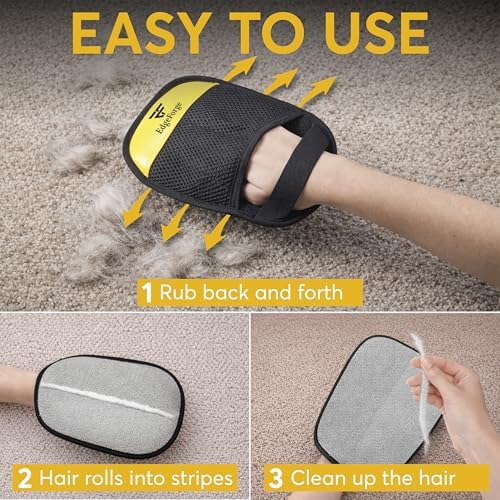 Pet Hair Removal Glove for Dogs & Cats - Image 3