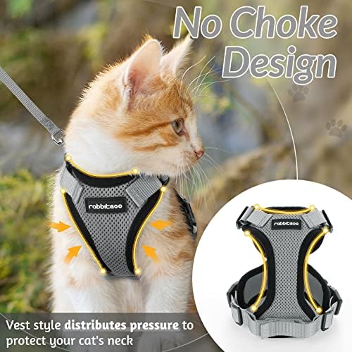 rabbitgoo Cat Harness and Leash Set, Escape Proof Vest - Image 2