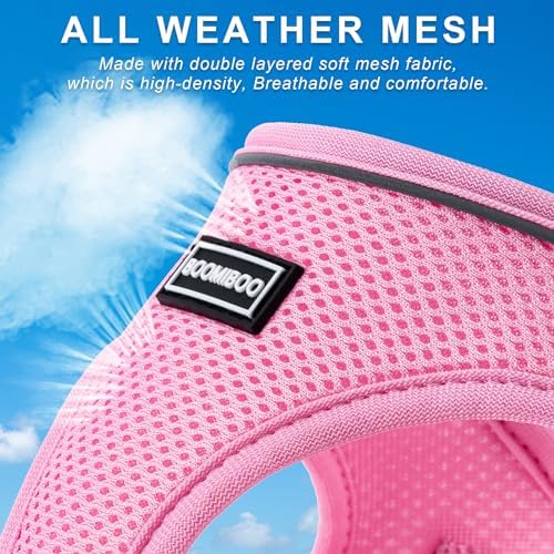 Dog Harness with Leash Set, Step-in Adjustable Puppy Pet Vest, Sky Blue XS - Image 5