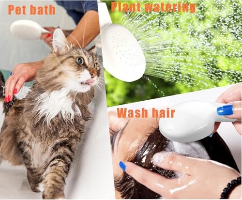Portable Rubber Hose Nozzle, Hand Shower, Suitable - Image 4