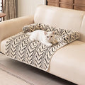 Calming Dog Bed Mats with Neck & Head Support, 31.5 x 23.62 inch Black by Whiskopia