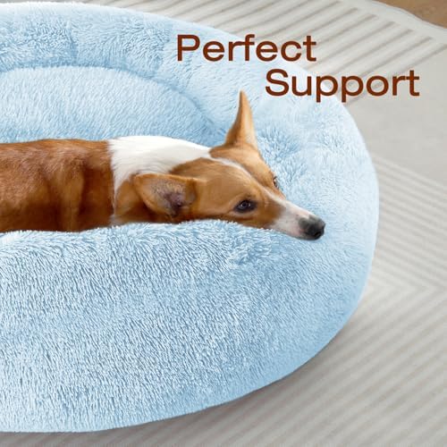 JOLLYVOGUE Dog & Cat Bed, Calming Anti-Anxiety Pet Bed - Image 2