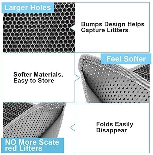 Bulkniu Cat Litter Mat, Waterproof, Durable & Easy to Clean - Image 4
