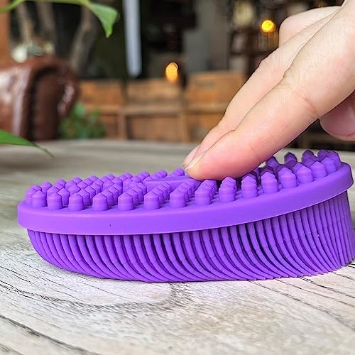 Premium Sensory Brush for Kids or Autism, Soft Silicone Body Scrubber, 2 in 1 - Image 5