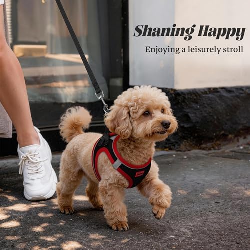 No Pull Dog Puppy Harness and Leash Set Reflective Mesh Vest X-Small - Image 6