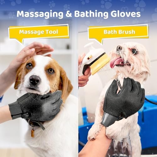 Pet Hair Removal Glove with 255 Silicone Tips - Image 3