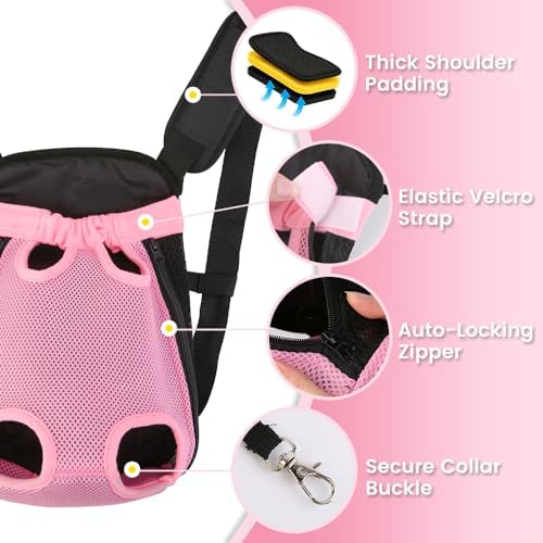 Mosago Dog Backpack Carrier, Front Chest Carrier - Image 5