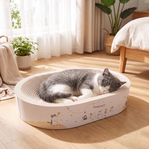 PatiencET Oval Cat Scratcher Bed - Image 2