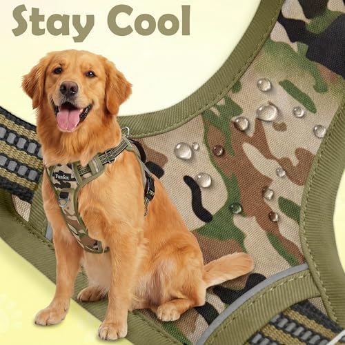 Funfox Dog Harness No Pull, Adjustable Pet Vest Harness, Super Soft Material - Image 5