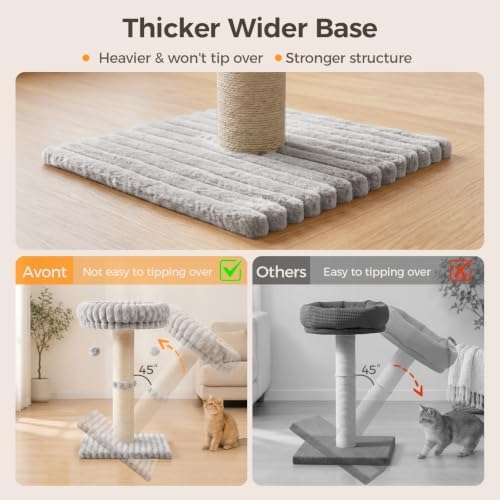 Avont Modern Cloud Cat Scratching Post - Image 5