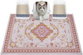 Glittme Cat Litter Mat with Non-Slip Bottom Litter Box Mat 40"X30" Litter by Glittme