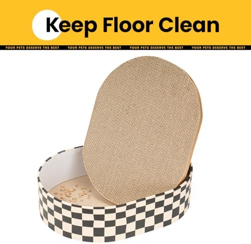 Conlun Oval Cat Scratcher Box - Image 5