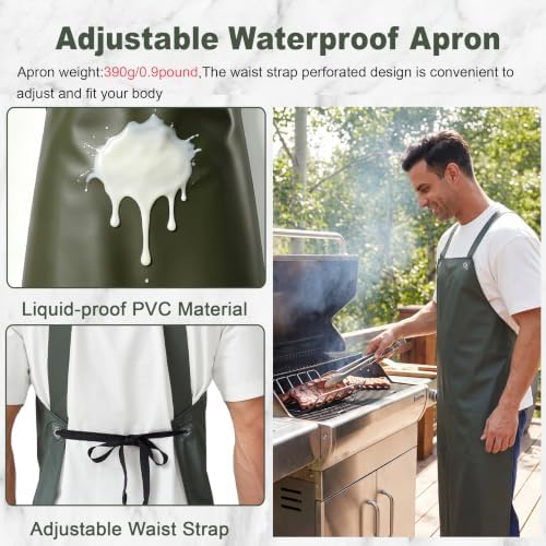 Nanxson Adjustable Waterproof Apron, Work Apron - Image 5
