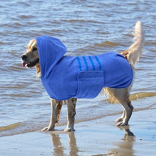 Geyecete Dog Drying Coat with Hood - Image 6