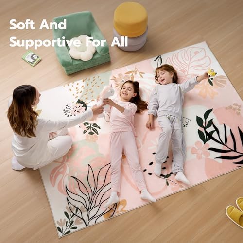 Joiedomi Area Rugs for Bedroom 3x5 Non Slip Small Carpet - Image 3